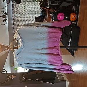 Tie dye cropped sweatshirt